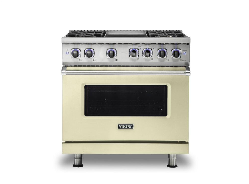 36" Sealed Burner Gas Range - VGR7362 Viking 7 Series