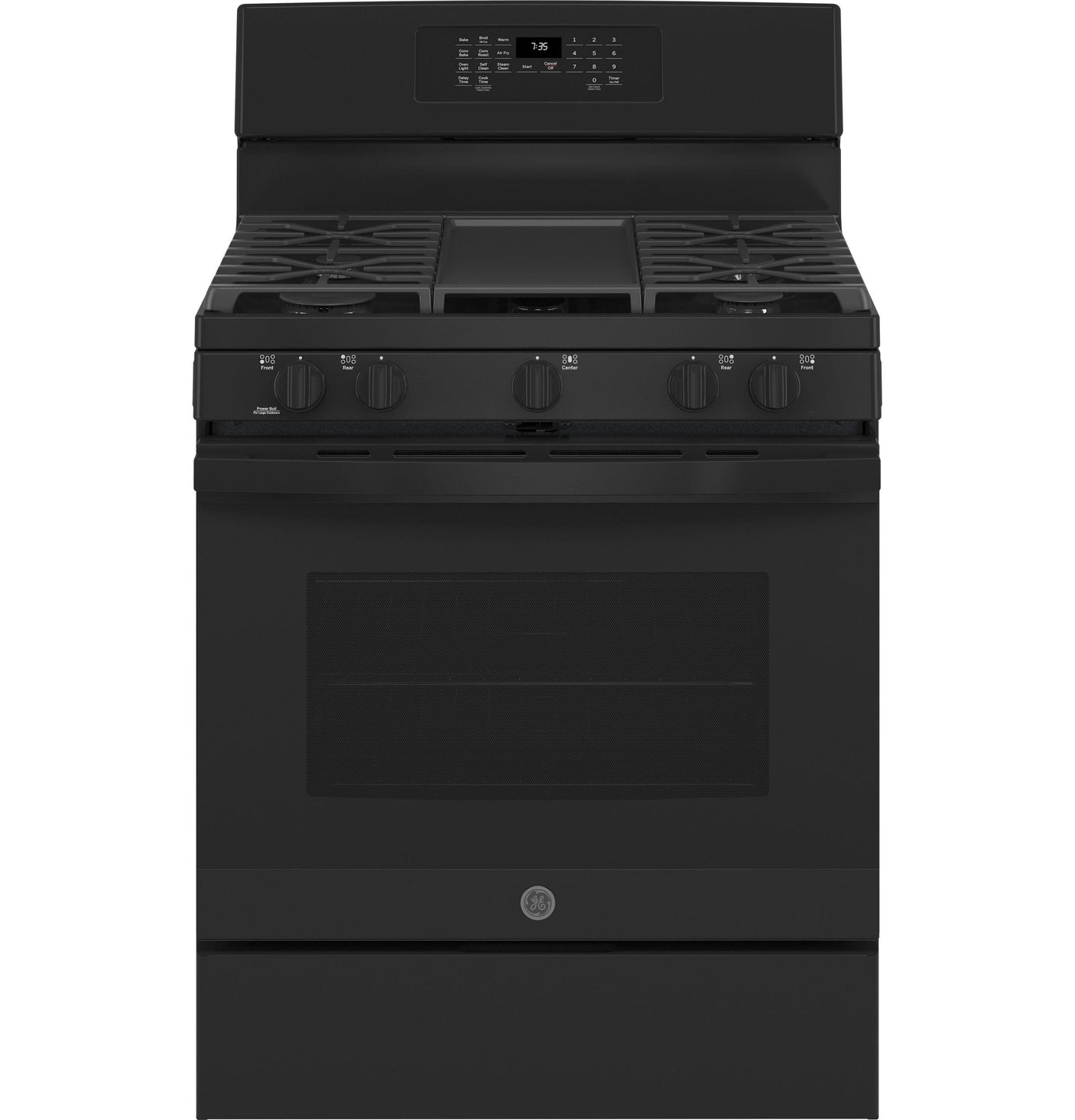 GE® 30" Free-Standing Gas Convection Range with No Preheat Air Fry