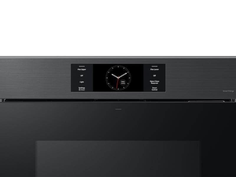 Bespoke 30" Matte Black Single Wall Oven with AI Pro Cooking™ Camera