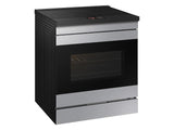 Bespoke 6.3 cu. ft. Smart Slide-In Induction Range with AI Home & Smart Oven Camera in Stainless Steel