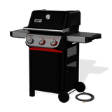 Spirit® E-325 Gas Grill (Natural Gas) - Black