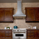 ZLINE Designer Series DuraSnow Stainless Steel Wall Range Hood (8632S)