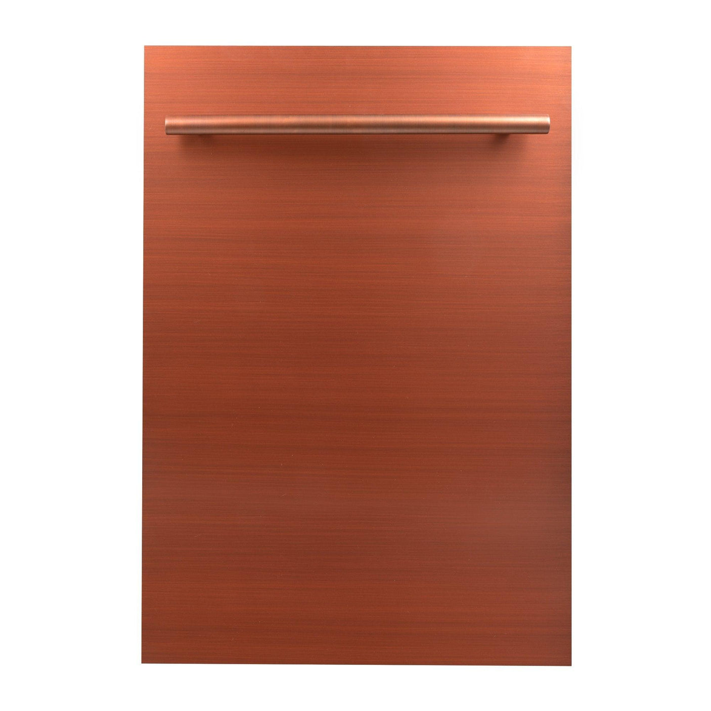 ZLINE 18 in. Dishwasher Panel in Stainless Steel with Modern Handle (DP-18) [Color: Red Gloss]