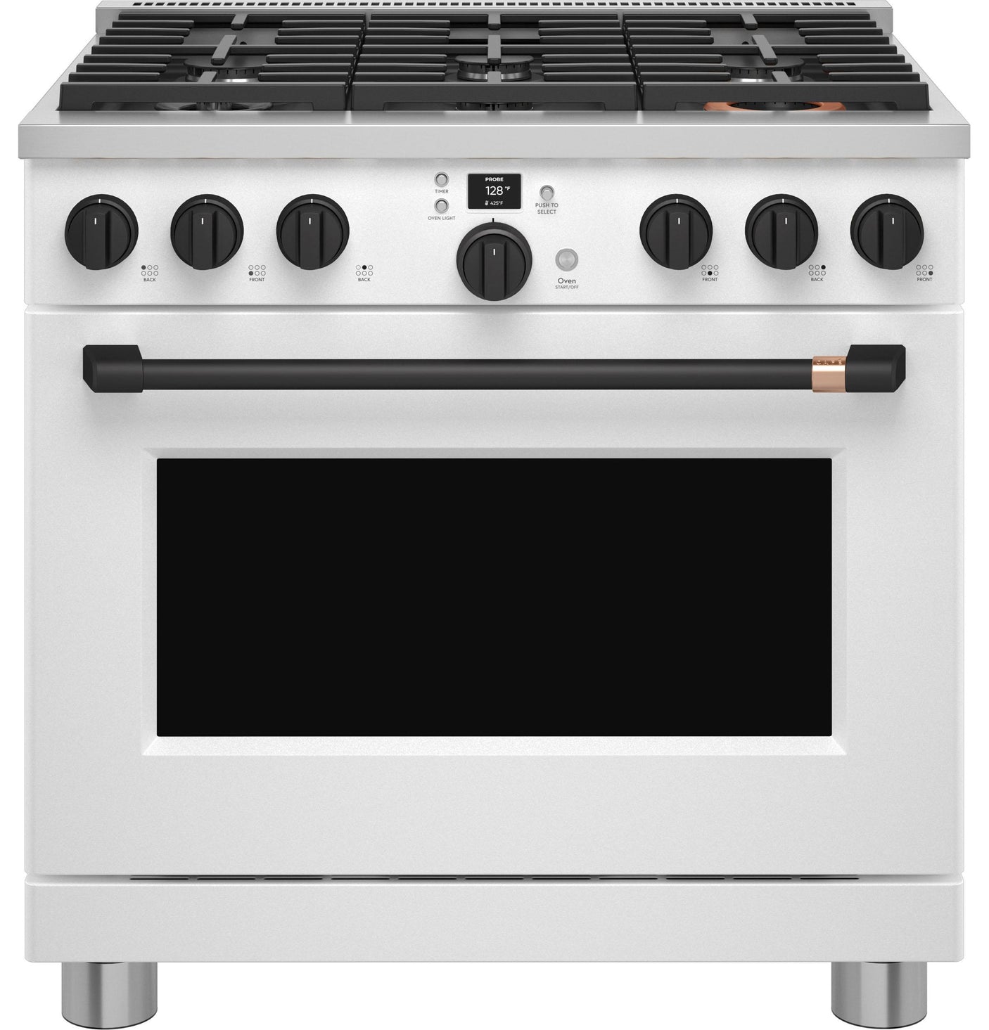 Café™ 36" Smart All-Gas Commercial-Style Range with 6 Burners (Natural Gas)