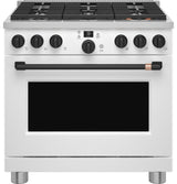 Café™ 36" Smart All-Gas Commercial-Style Range with 6 Burners (Natural Gas)