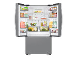 27 cu. ft. Mega Capacity Counter Depth 3-Door French Door Refrigerator with Dual Auto Ice Maker in Stainless Steel