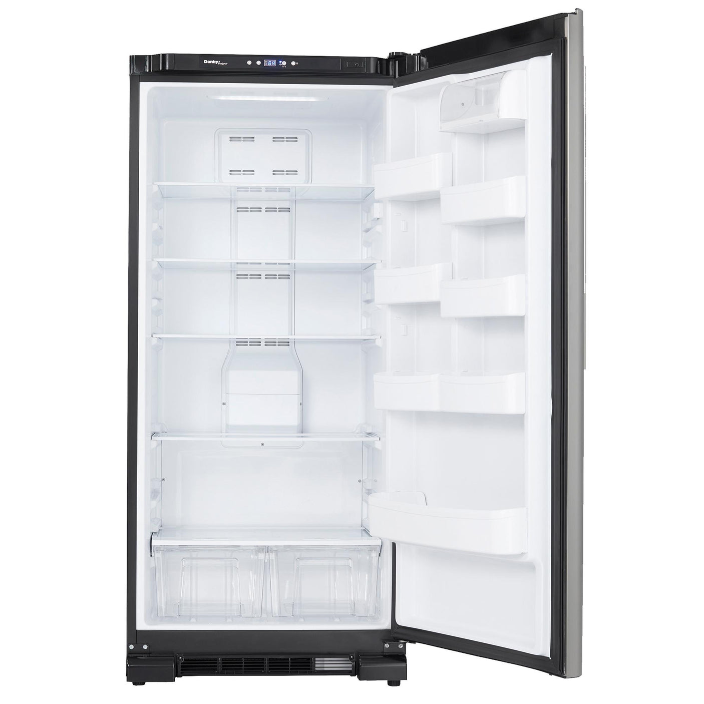 Danby Designer 17.0 cu. ft. Apartment Size Fridge in Stainless Steel Look