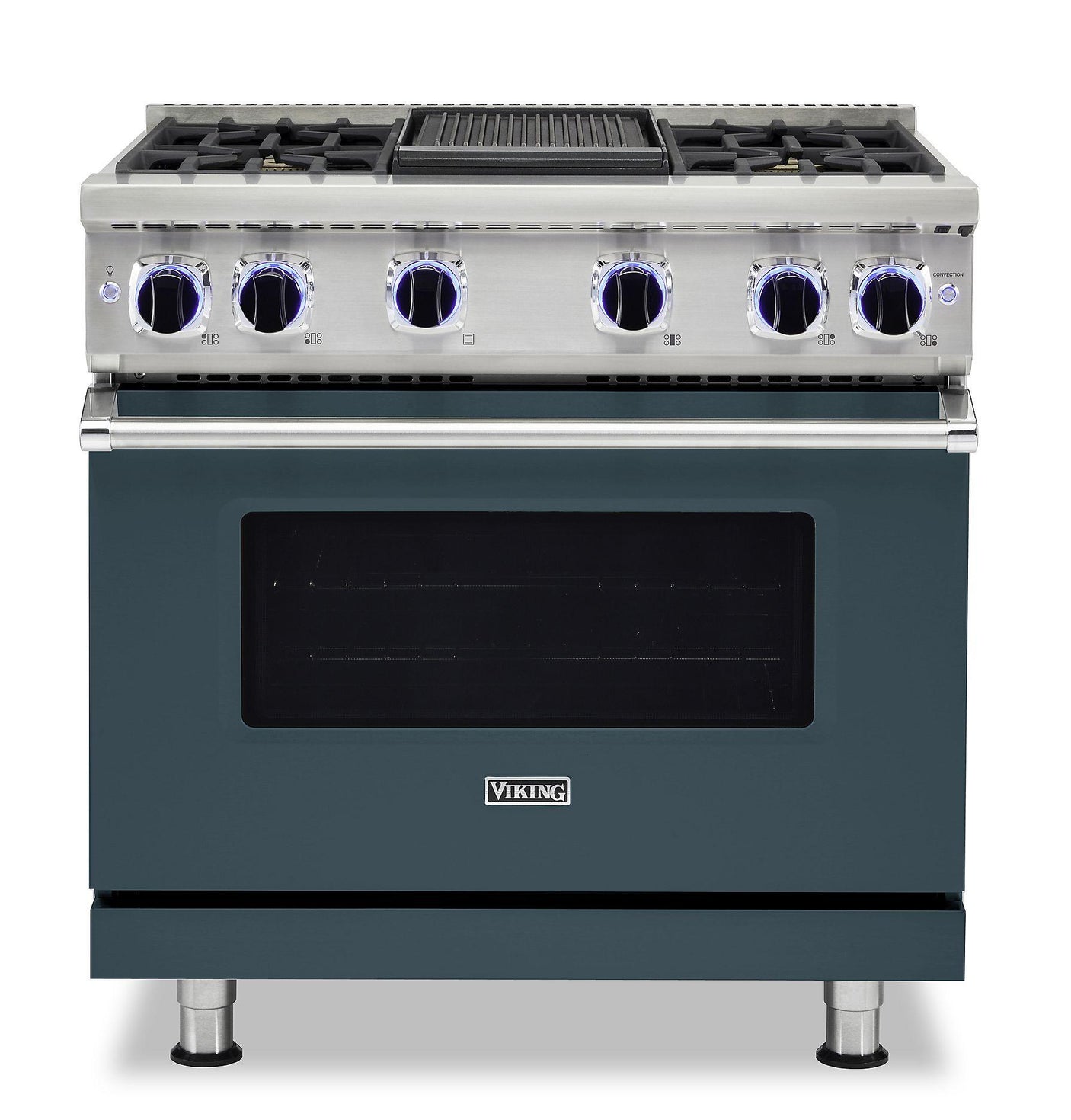 36" Sealed Burner Gas Range - VGR7362 Viking 7 Series