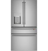 Café™ ENERGY STAR® 22.3 Cu. Ft. Smart Counter-Depth 4-Door French-Door Refrigerator