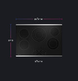 GE Profile™ 30" Built-In Touch Control Electric Cooktop