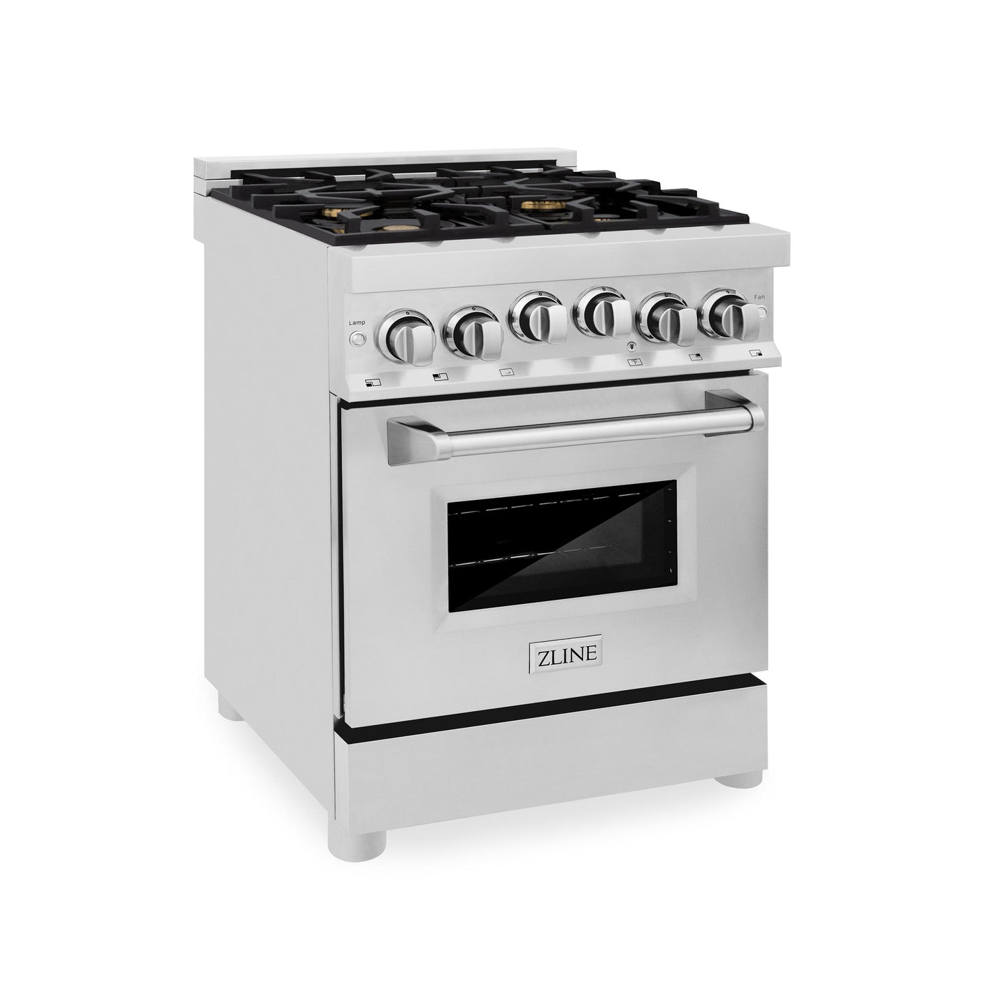 ZLINE 24 in. 2.8 cu. ft. Range with Gas Stove and Gas Oven in Stainless Steel (RG24) [Color: Stainless Steel]