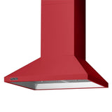 36" Wide Chimney Wall Hood + Ventilator - RVCH