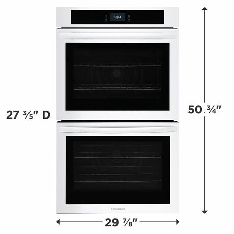 Frigidaire 30" Double Electric Wall Oven with Fan Convection