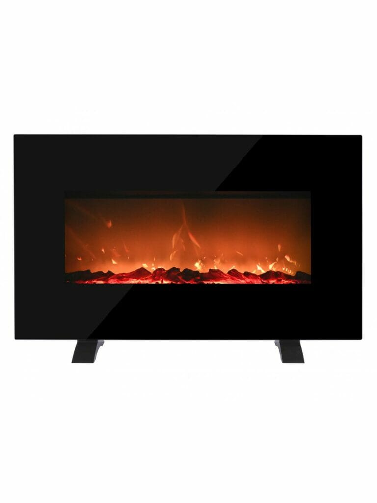 Danby Designer 38" Wall Mount Electric Fireplace in Black