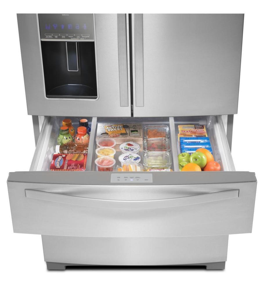 36-inch Wide 4-Door Refrigerator with More Flexible Storage - 26 cu. ft.