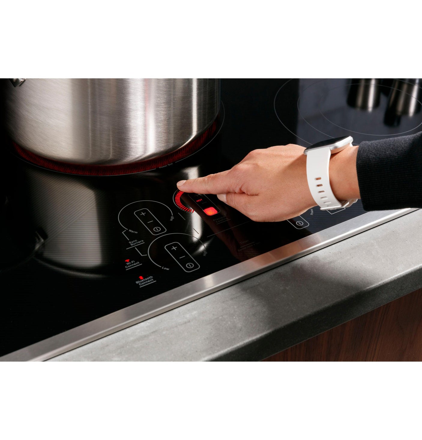 GE Profile™ 36" Built-In Touch Control Cooktop