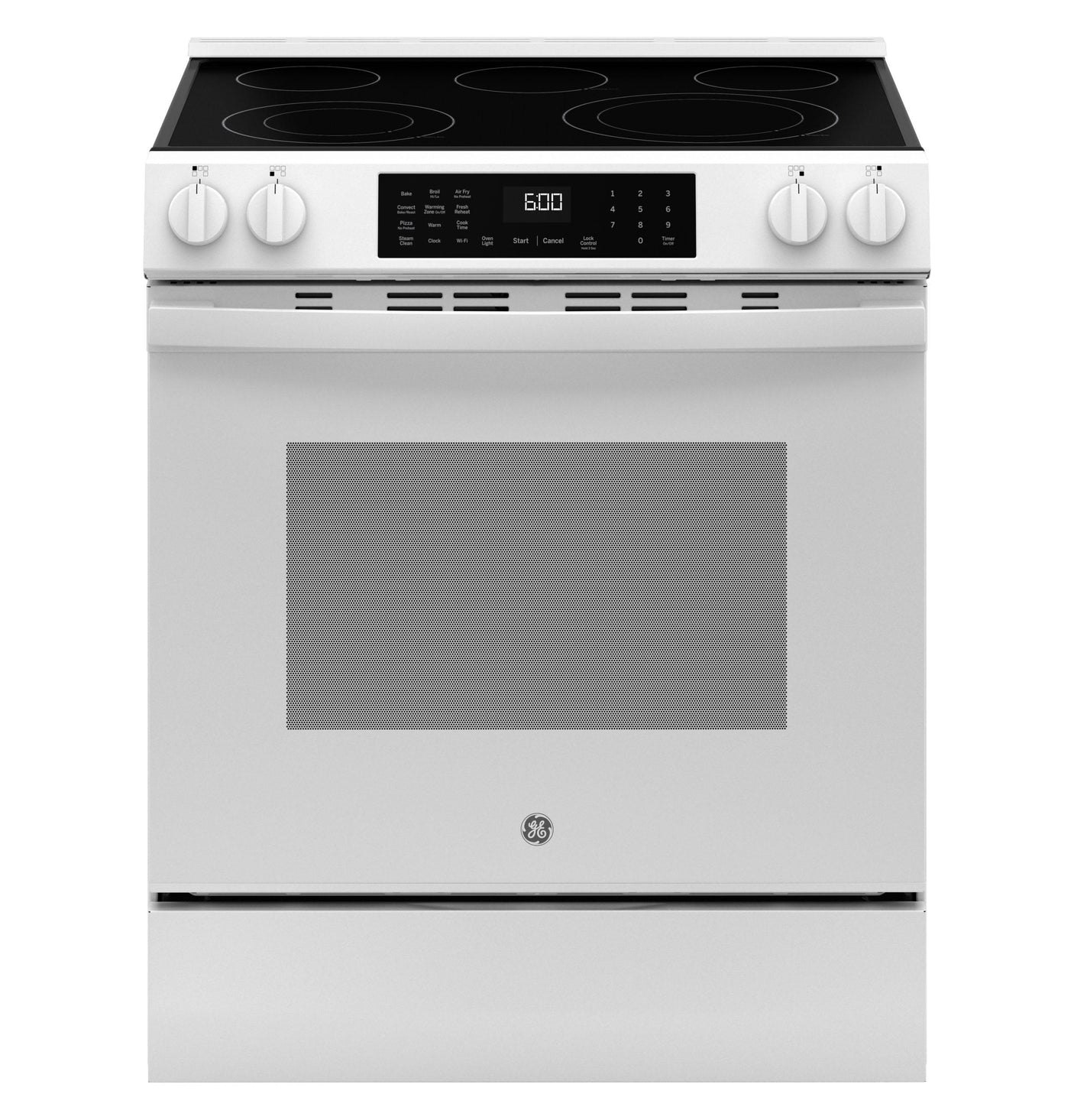 GE® 30" Slide-In Electric Convection Range with No Preheat Air Fry and EasyWash™ Oven Tray