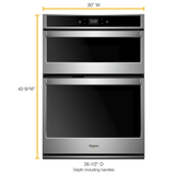 6.4 cu. ft. Smart Combination Wall Oven with Touchscreen