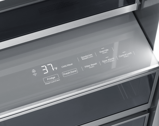 36" Refrigerator Column (Left Hinged)