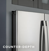 GE Profile™ ENERGY STAR® 23.1 Cu. Ft. Counter-Depth Fingerprint Resistant French-Door Refrigerator