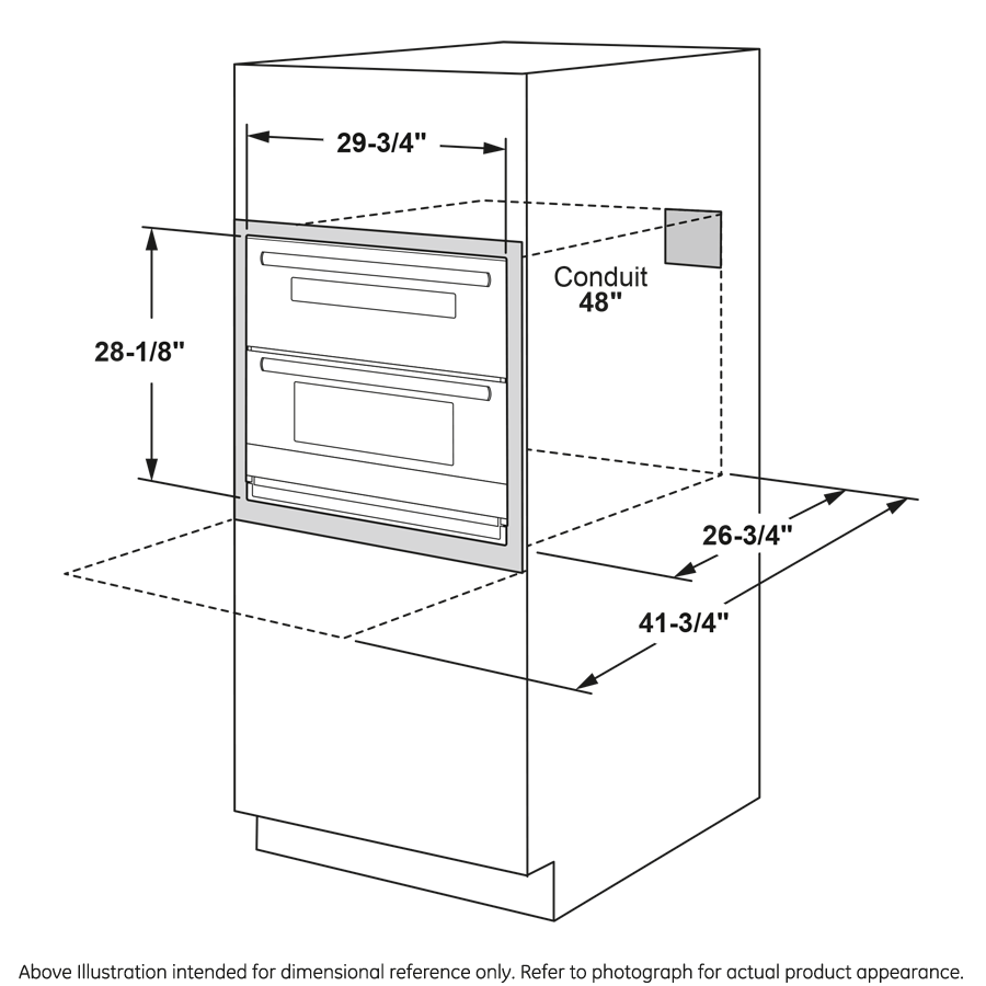 GE Profile™ 30" Smart Built-In Twin Flex Convection Wall Oven