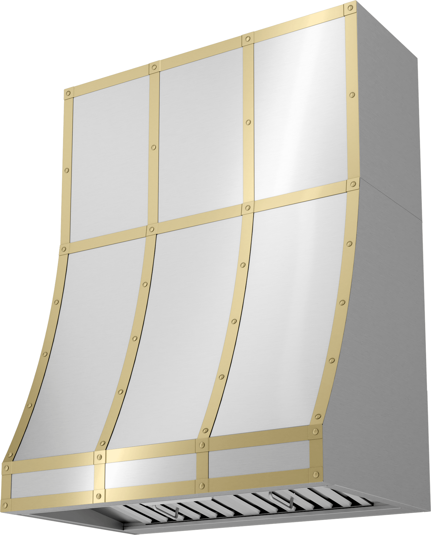 Duct Cover Banding Kit, 36in x 18in, Satin Gold