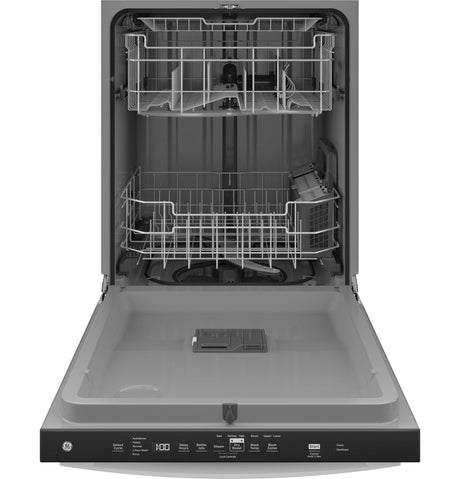 GE® ENERGY STAR® Top Control with Plastic Interior Dishwasher with Sanitize Cycle & Dry Boost