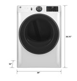 GE® ENERGY STAR® 7.8 cu. ft. Capacity Smart Front Load Electric Dryer with Steam and Sanitize Cycle