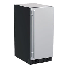 15-In Built-In Clear Ice Machine With Factory-Installed Pump with Brightshield\u2122 - No, Door Style - Stainless Steel