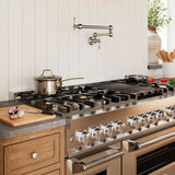 ZLINE 48 in. Dual Fuel Range with Gas Stove and Electric Oven in Stainless Steel (RA48) [Color: DuraSnow Stainless Steel]