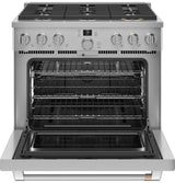 Café™ 36" Smart All-Gas Commercial-Style Range with 6 Burners (Natural Gas)