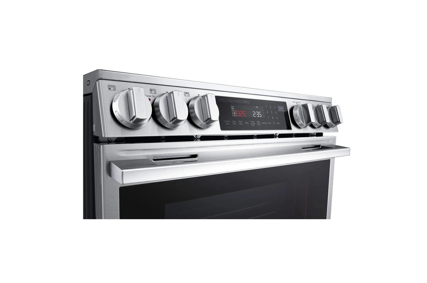 6.3 cu. ft. Smart Electric Slide-in Range with InstaView®, ProBake Convection®, and Air Fry