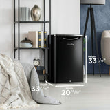 Danby 4.4 cu. ft. Retro Compact Fridge in Midnight Black