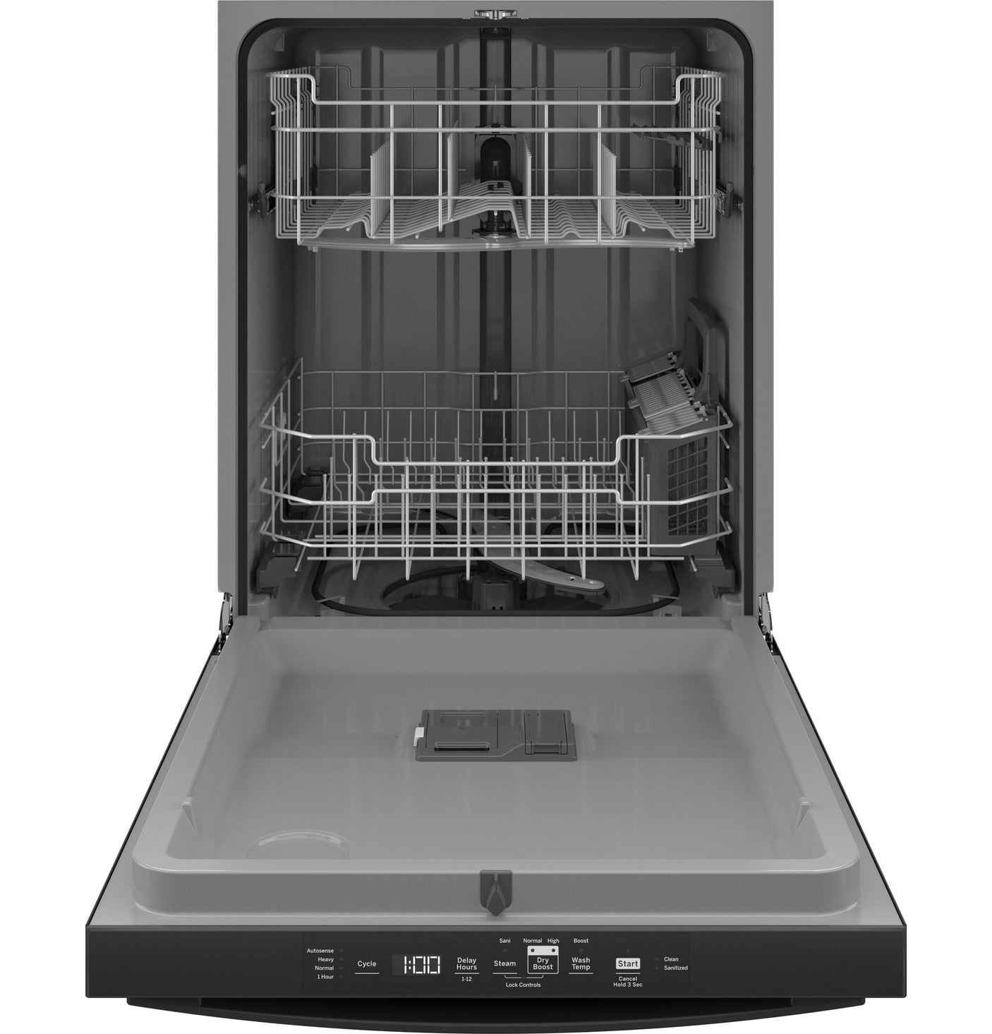 GE® ENERGY STAR® Top Control with Plastic Interior Dishwasher with Sanitize Cycle & Dry Boost