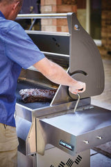 Professional 605 Charcoal Cart Full Size Cart Grill , Charcoal, Stainless Steel