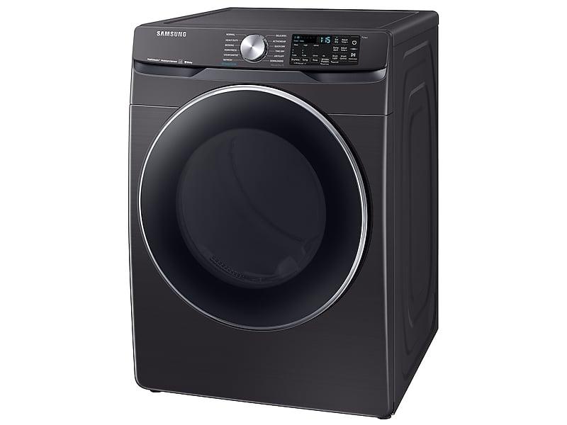 7.5 cu. ft. Smart Gas Dryer with Steam Sanitize+ in Black Stainless Steel