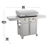 Select 28" Griddle with Cabinet