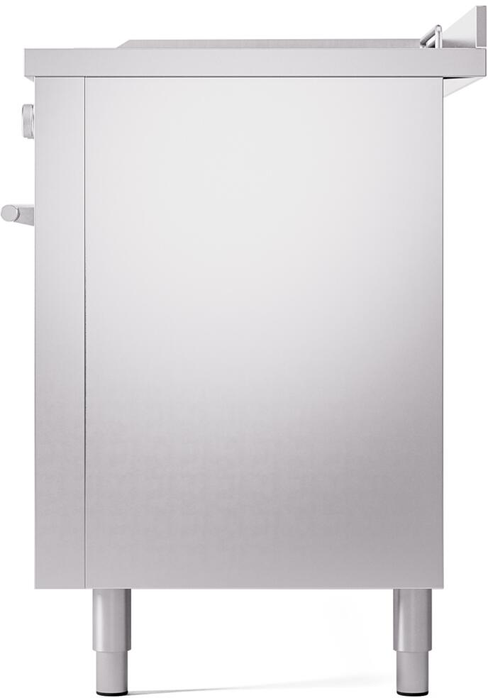 Professional Plus II 60 Inch Dual Fuel Liquid Propane Freestanding Range in Stainless Steel with Trim