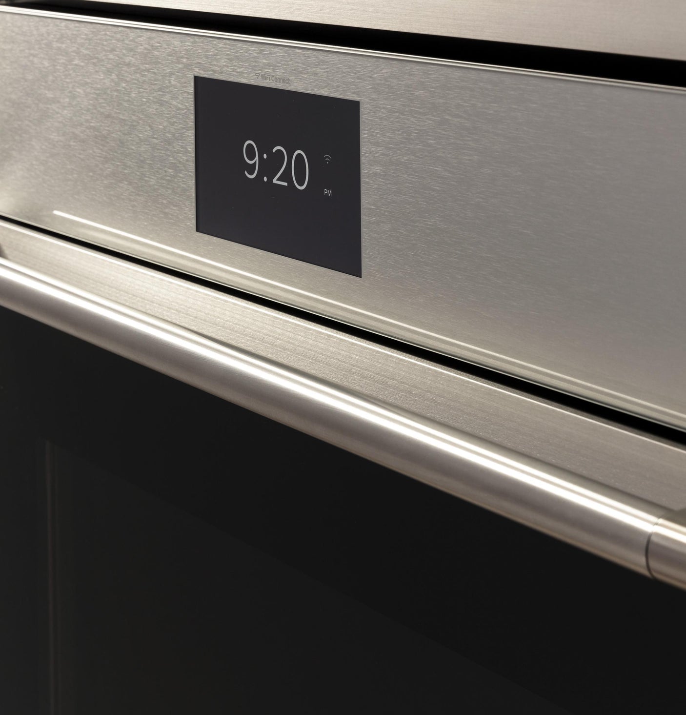 Café™ 30" Smart Single Wall Oven with Convection in Platinum Glass