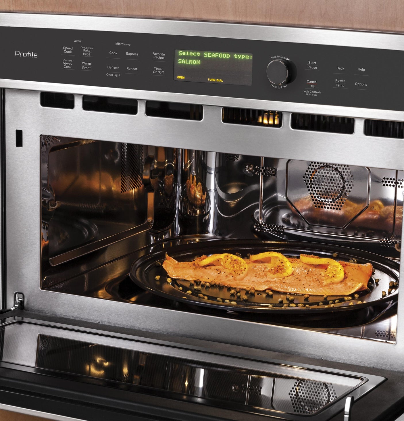 GE Profile™ 30 in. Single Wall Oven with Advantium® Technology