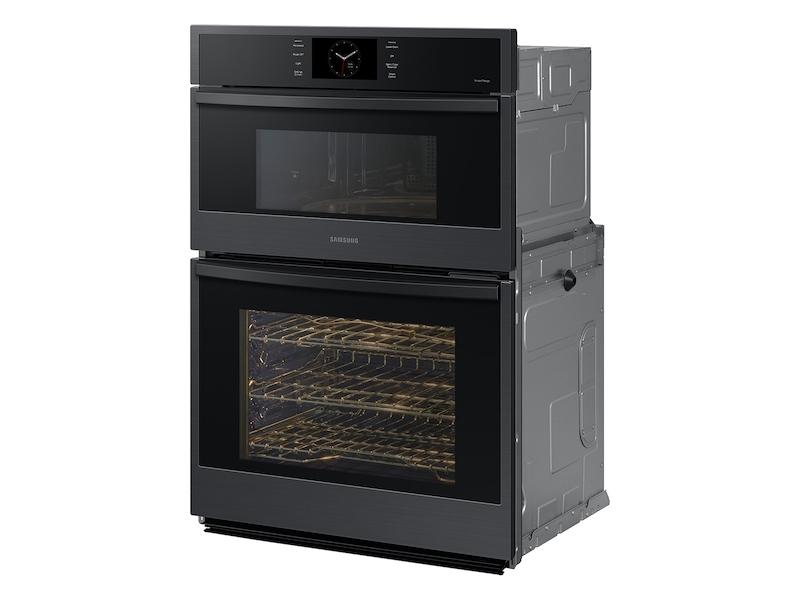 30" Microwave Combination Wall Oven with Steam Cook in Matte Black