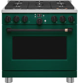 Café™ 36" Smart Dual-Fuel Commercial-Style Range with 6 Burners (Natural Gas)