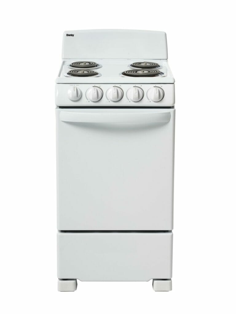 Danby 20" Wide Electric Range in White