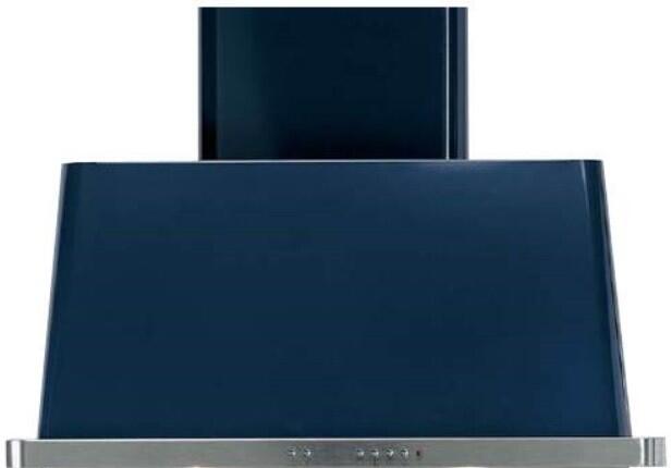 Majestic 36 Inch Blue Wall Mount Convertible Range Hood