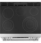 Café 30" Smart Slide-In, Front-Control, Radiant and Convection Double-Oven Range