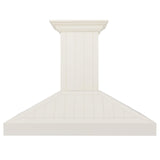 ZLINE Wooden Wall Mount Range Hood in Cottage White - Includes Motor (KPTT)