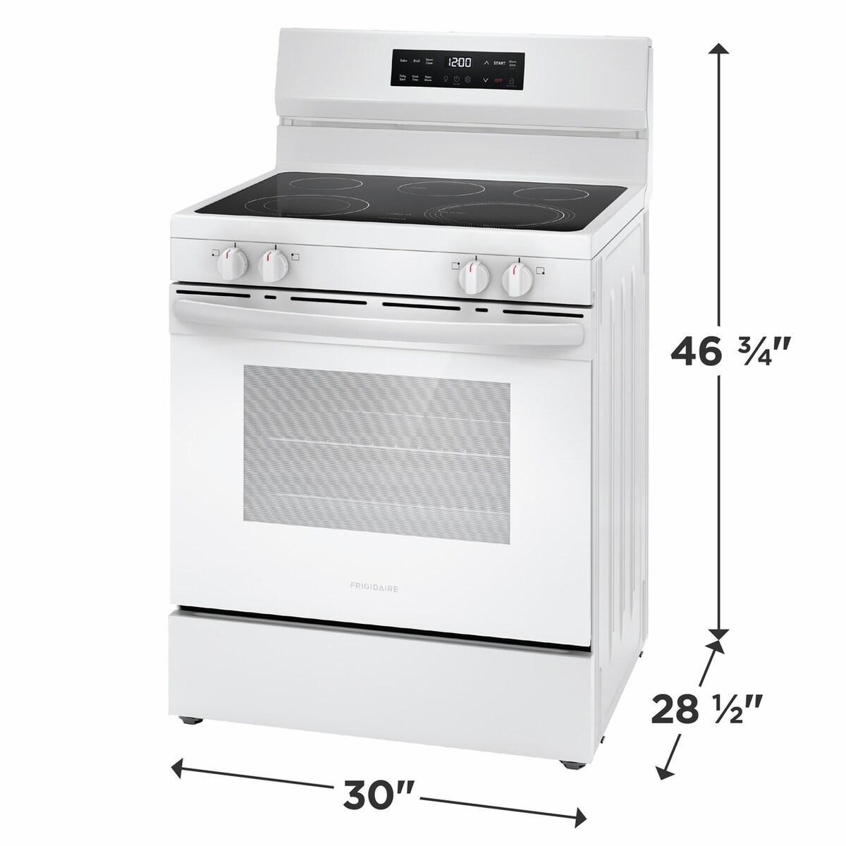 Frigidaire 30" Electric Range with the EvenTemp®