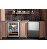 Monogram 24" Bar Refrigerator with Icemaker