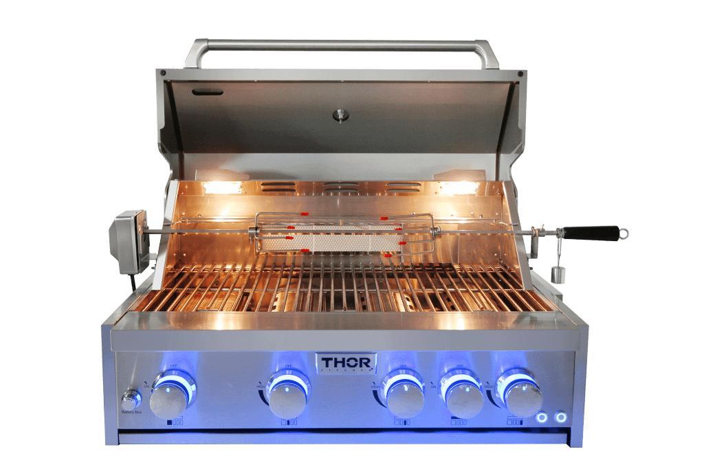 Thor Kitchen Outdoor Kitchen Gas BBQ Grill - Model Mk04ss304