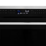 ZLINE 24 in. Built-in Convection Microwave Oven in Stainless Steel with Speed and Sensor Cooking (MWO-24) [Color: DuraSnow]